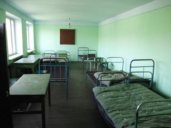 Die leerstehenden Räume des früheren Internats