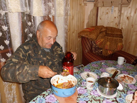 .....und auch gleich Proviant für morgen einpacken