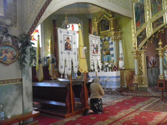 In der orthodoxen Dorfkirche