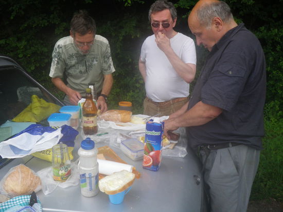 Letztes Picknick vor der Grenze