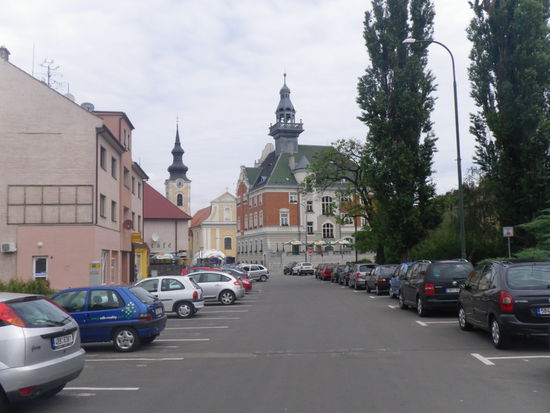 Das Rathaus von Hodonin.