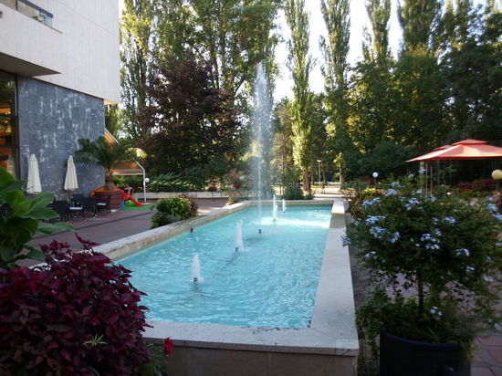 Wasserspiele überall!