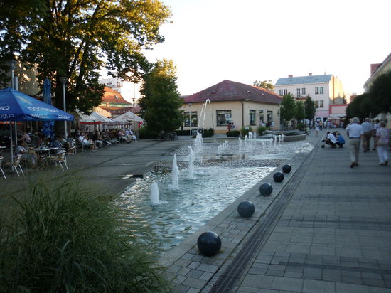 Überall plätschert es