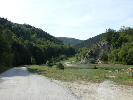 Fahrradland pur bei bestem Spätsommerwetter, eine angenehme Überraschung !