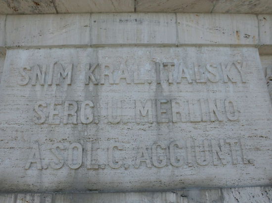 Ein italienischer Sergeant hat sich hier auch Ruhm erworben ?