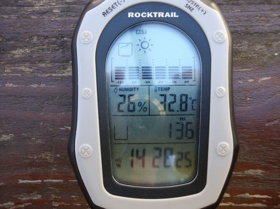 Donnerwetter, fast 33 Grad im Schatten und so trockene luft, da darf ich noch einen Wein.......