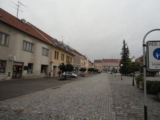 Nach der Größe des Marktplatzes zu urteilen, muß Uherske Hradiste eine bedeutende Handelsstadt gewesen sein