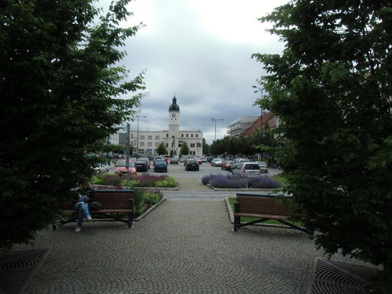 Auf dem Rückweg machen wir einen Umweg über Kyjov. Wie überall in Mähren, ist das Stadtzentrum fein herausgeputzt.
