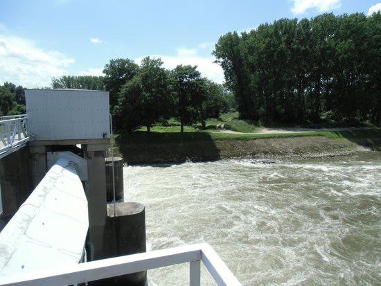 So reißende Fluten wie heute gibt es hier selten.