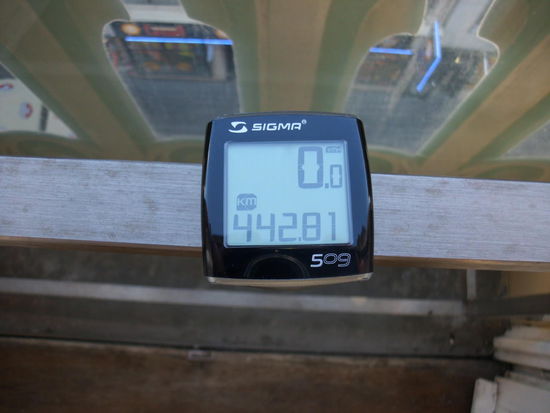 Fazit unseres 6-Tages-Sprints: Trotz Regenpause in Kromeriz und zwischenzeitlichen Bahnfahrten 442 km bergauf und bergab. Wir sind uns einig: eine tolle Tour!