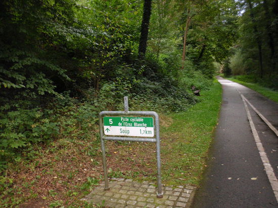 Die Beschilderung der Wege ist vorbildlich, aber als Auswärtiger braucht man doch eine Landkarte