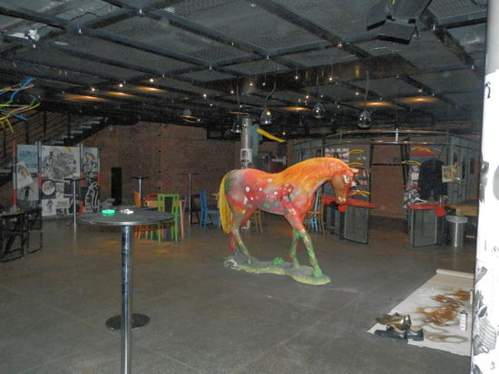 Die Wandelhallen für die Theaterpausen