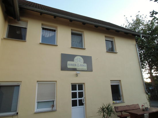 Unsere Herberge in Guben, direkt am Oder-Neiße-Radweg