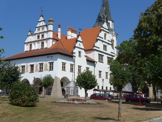 Das Rathaus von Leutschau