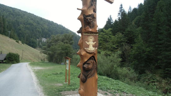 Alle Schnitzer der Gegend haben sich hier verewigt