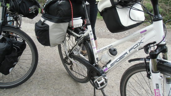 fahrrad mit licht bei den tschechen
