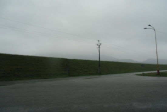 Wetter wie gestern, Route am Waag aufwärts
wie gestern, nur der Regen hält stundenlang durch.