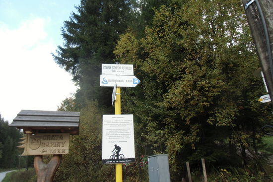 und genau eine Stunde später bin ich ich noch mal 260 Meter höher, ohne einmal abzusteigen, nur das Tempo hat sich auf 13 km/h ermäßigt