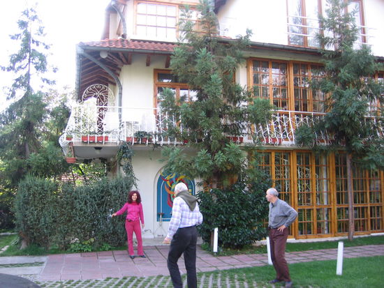 Persönlicher Empfang durch die Chefin