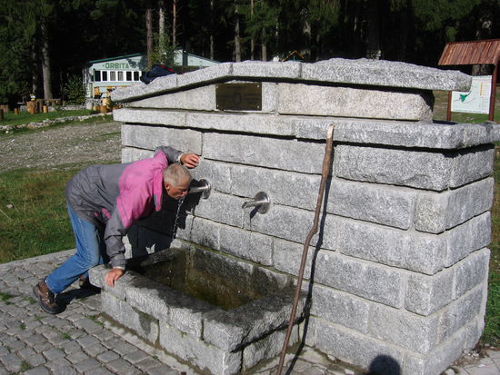 Quellwasser auf 1540 m ü.M.