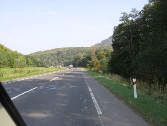 Schönstes Altweibersommerwetter, aber Krystof drängt es nach Hause