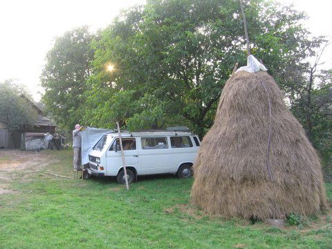 Camping auf dem Bauerhof - noch ohne Erlaubnis