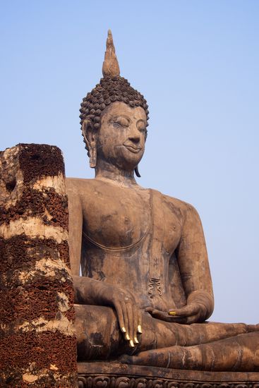 Buddha beim Wat Mahatat