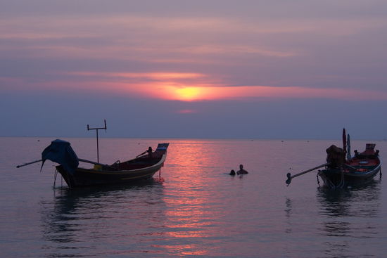 weils so schoen ist gleich noch ein Sonnenuntergang