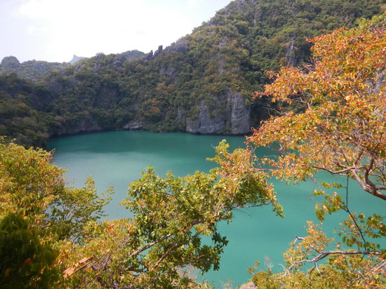 Der Emerald Lake im Ao Thong National Marine Park (sehr zu empfehlen!!)