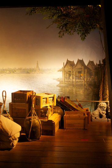 im Museum für chinesische Einwanderer