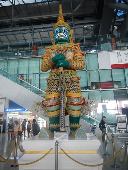 im Suvarnabhumi International Airport