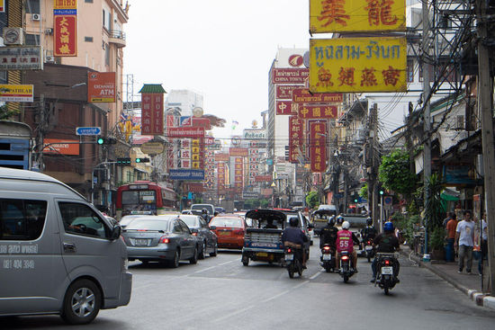 Yaowarat Road in Chinatown