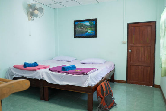 mein Zimmer im Good Luck Guesthouse für 9€ pro Nacht