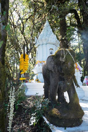 Grabmahl auf dem Doi Inthanon