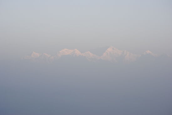 Berge von Darjeeling