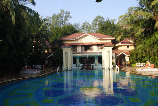 Nach diesen Anstrengungen lassen wir uns kurz verwöhnen