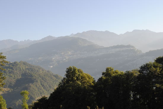Aussicht von unserem Balkon