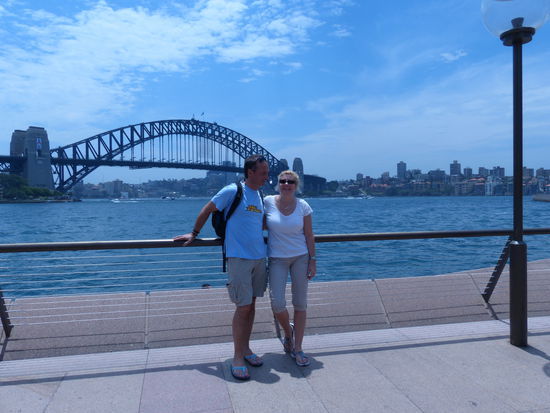 harbour bridge. das andere wahrzeichen der stadt