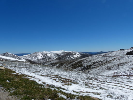 das ziel in verschneiter ferne