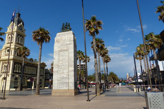 die srandpromenade in adelaide