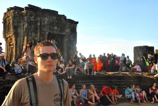 Phnom Bagheng - wir und noch ein "paar andere" 