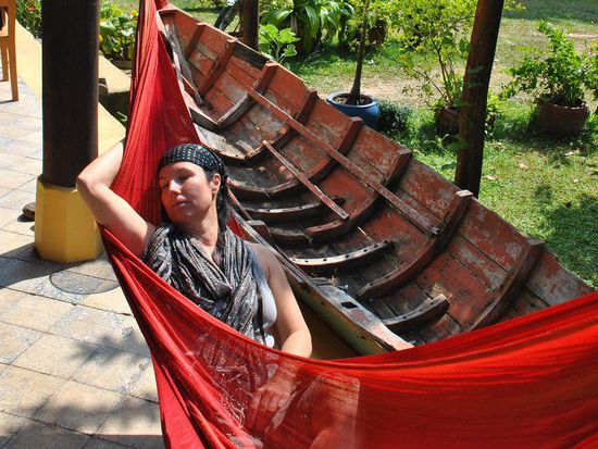 ... mal so richtig hängen lassen 