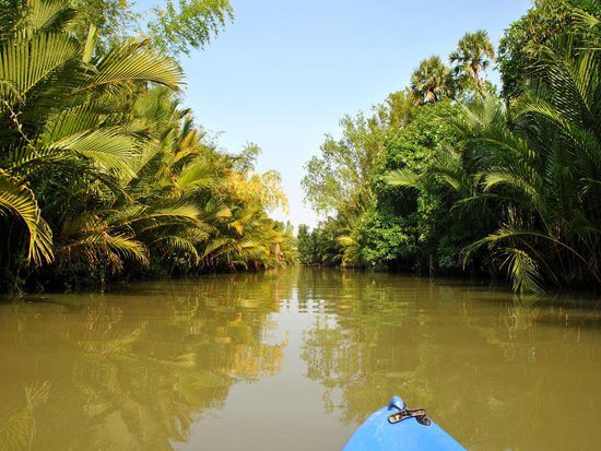 jetzt wird die Wasserstraße schmaler