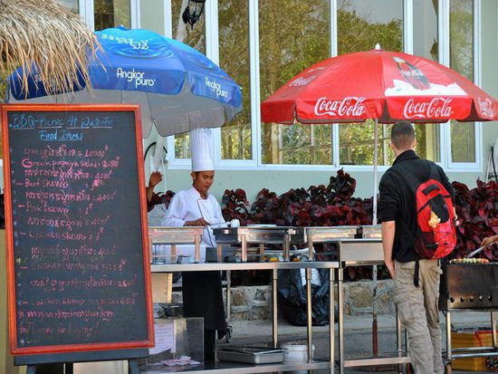 endlich essen.... da wussten wir noch nix von den Saucen-Folgen 