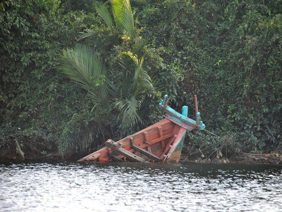 ups, war das die Fähre vor uns?????