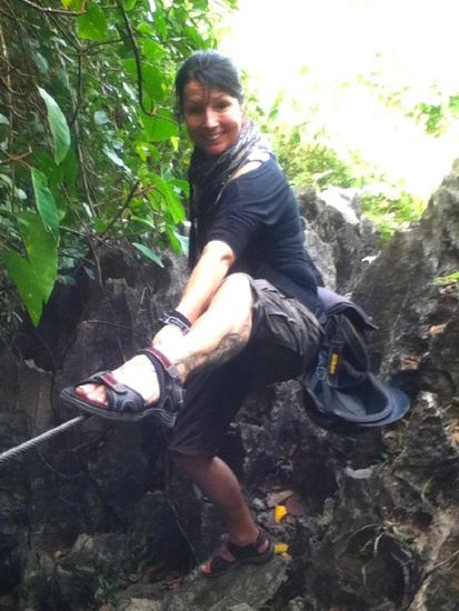 nix Seiltanzen! Seilklammern!