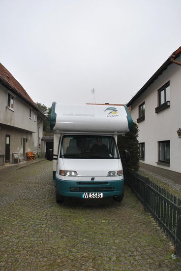 DANKE an Frank für die unkomplizierte zur Verfügungstellung eines Hofplatzes