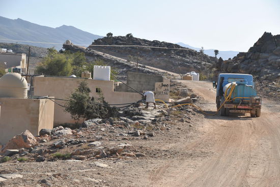 Wasserversorgung der Dorfbewohner