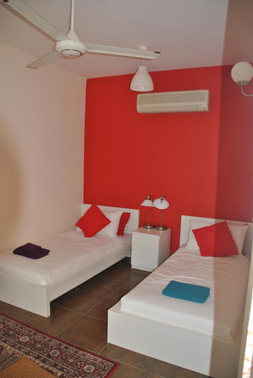 zurück in Muscat - Behlys Villa - dieses Mal ein Zimmer in der "dependance" 