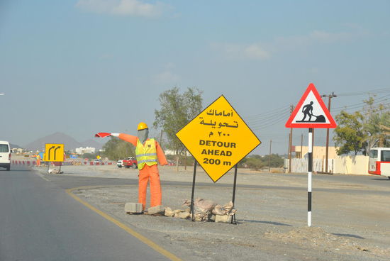 täuschend echt - die Baustellen-Dummys